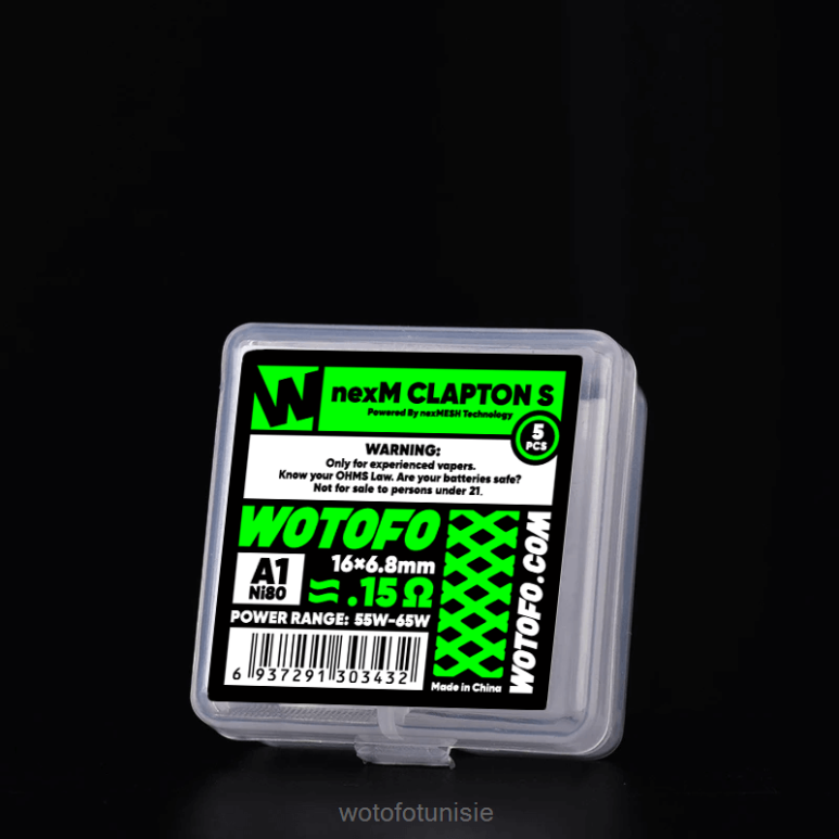 Wotofo NEXMESH لفائف شبكية نيكسمش كلابتون 5 قطع - Wotofo shop online NHL4V312