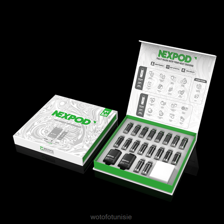 Wotofo NEXPOD مجموعة 50 ملغ صندوق شامل - Wotofo shop online NHL4V12