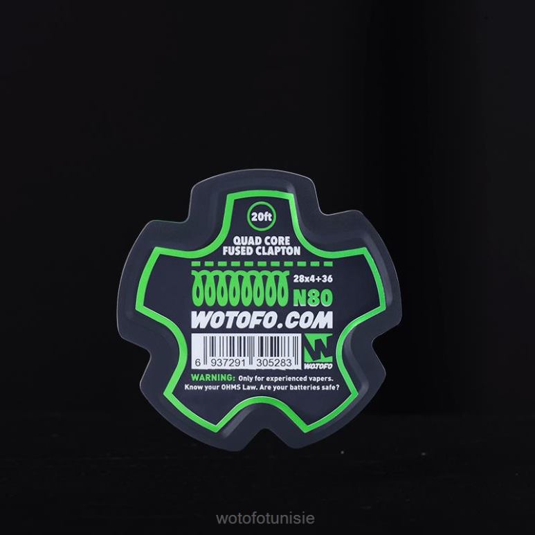 Wotofo بكرة سلكية مسبقة الصنع رباعية النواة تنصهر كلابتون - Wotofo vape prix Tunisie NHL4V357