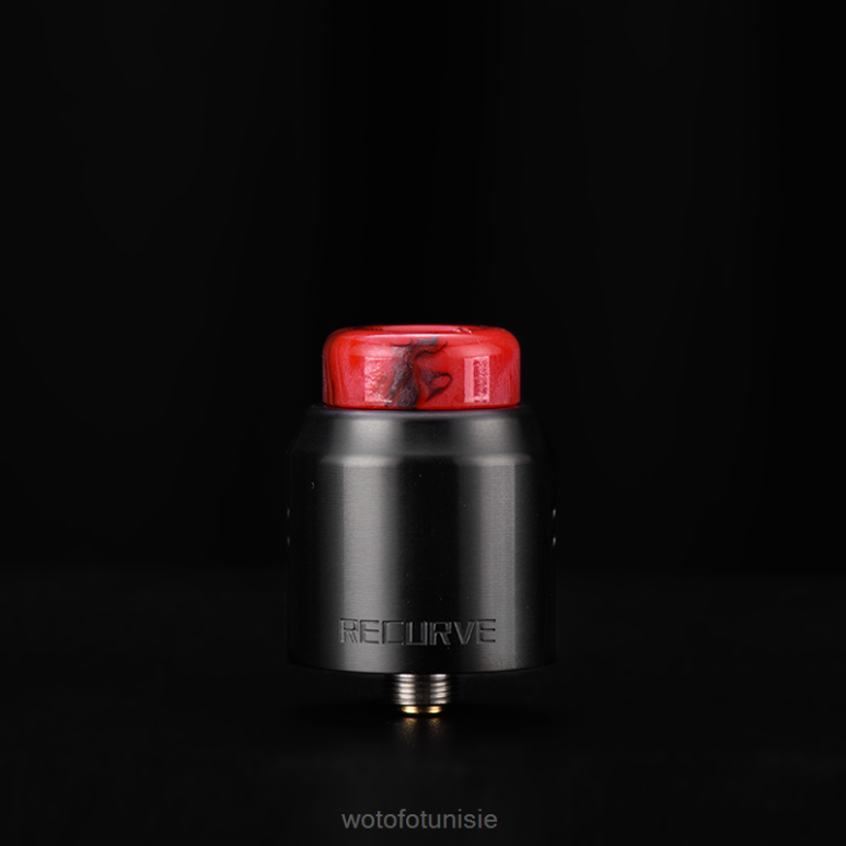 Wotofo RECURVE ردا المزدوج أسود - Wotofo nicotine NHL4V161